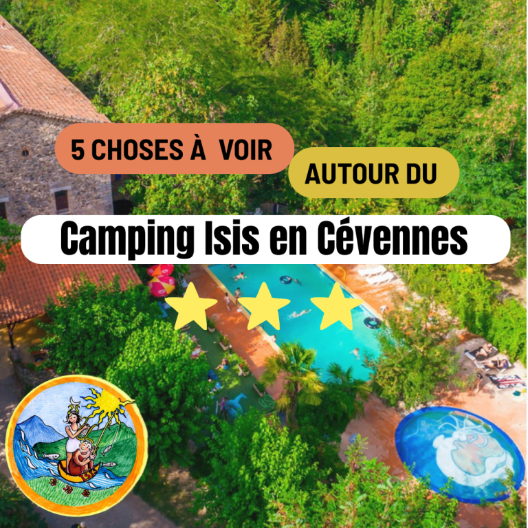 5 lieux à voir autour du camping Isis en Cévennes
